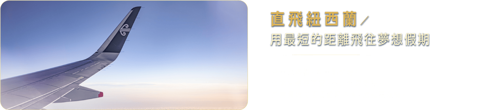 直飛紐西蘭